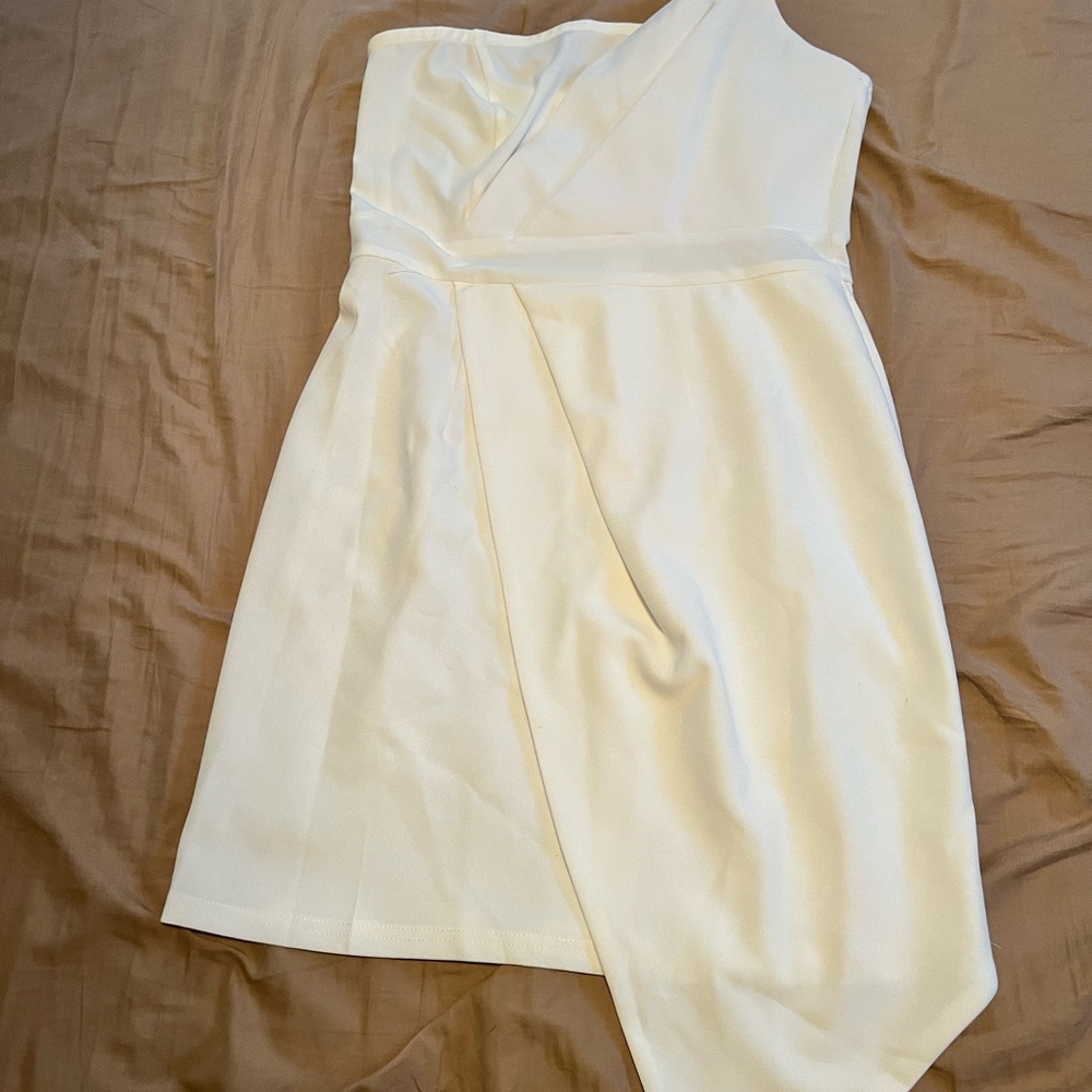She + Sky Ivory White Dress